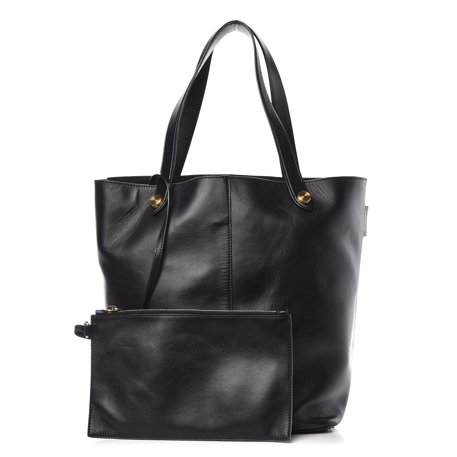 Mulberry Calfskin Kite Bucket Bag Black 5 of 12