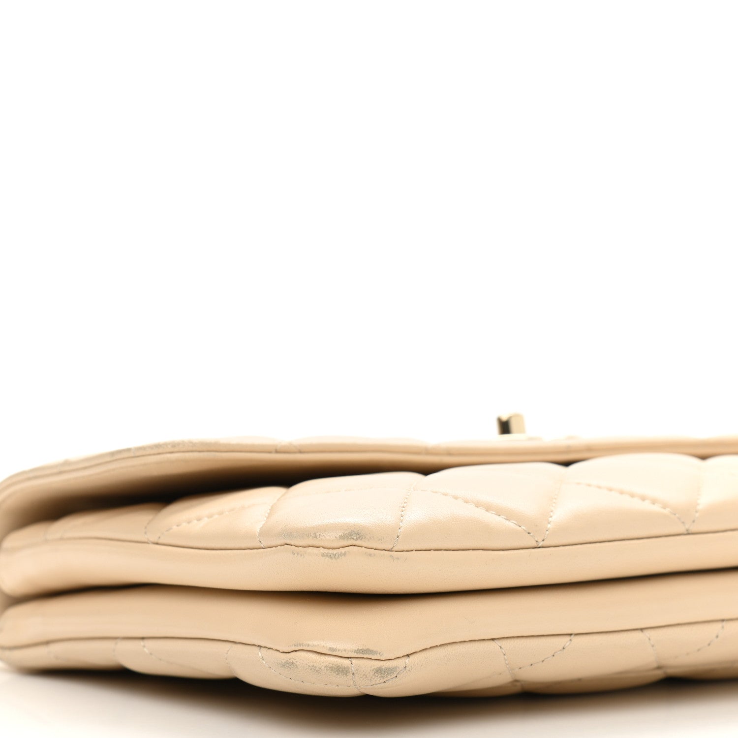 Chanel Lambskin Quilted Medium Trendy CC Flap Light Beige 5 of 17