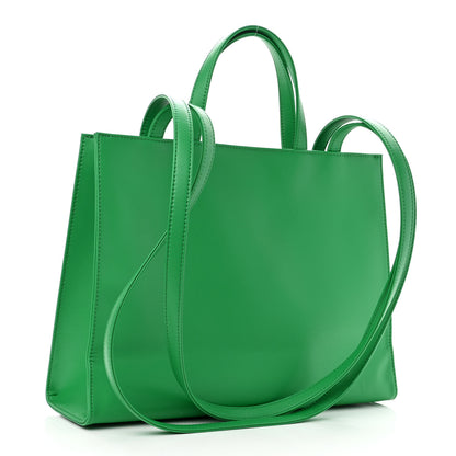 Telfar Vegan Leather Medium Shopping Bag Greenscreen 3 of 9