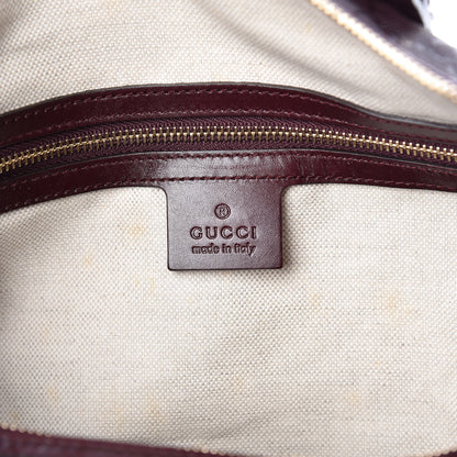 Gucci Imprime Monogram Medium Boston Bordeaux 6 of 9