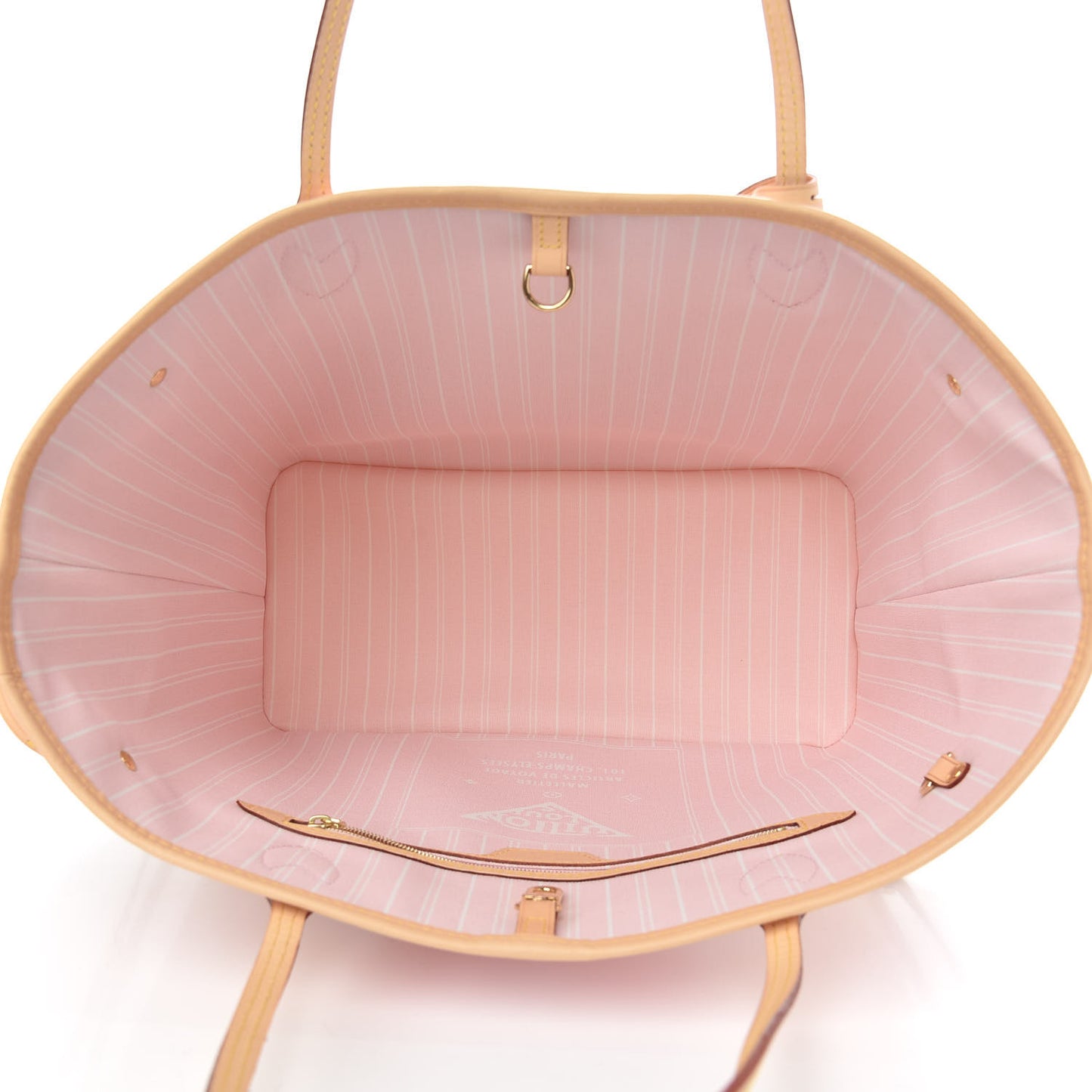 Monogram Giant By The Pool Neverfull MM Light Pink