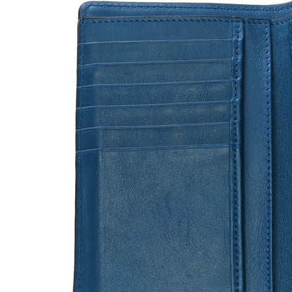 Chloe Calfskin Alphabet Compact Wallet Smoky Blue 10 of 11