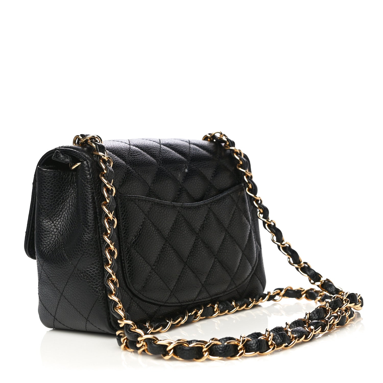 Chanel Caviar Quilted Mini Square Flap Black 3 of 15