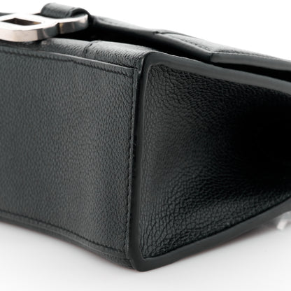 Balenciaga Grained Calfskin Hourglass Top Handle Bag XS Black 10 of 10