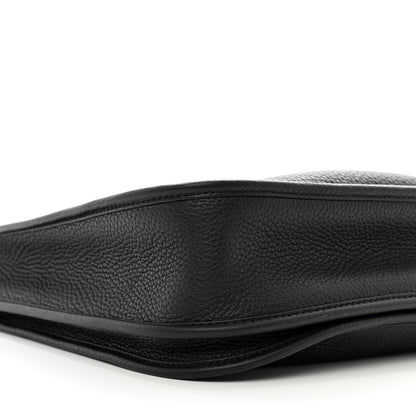 Hermes Taurillon Clemence Evelyne III PM Black 8 of 9