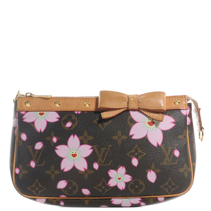 Louis Vuitton Monogram Cherry Blossom Pochette Accessories Brown 1 of 7