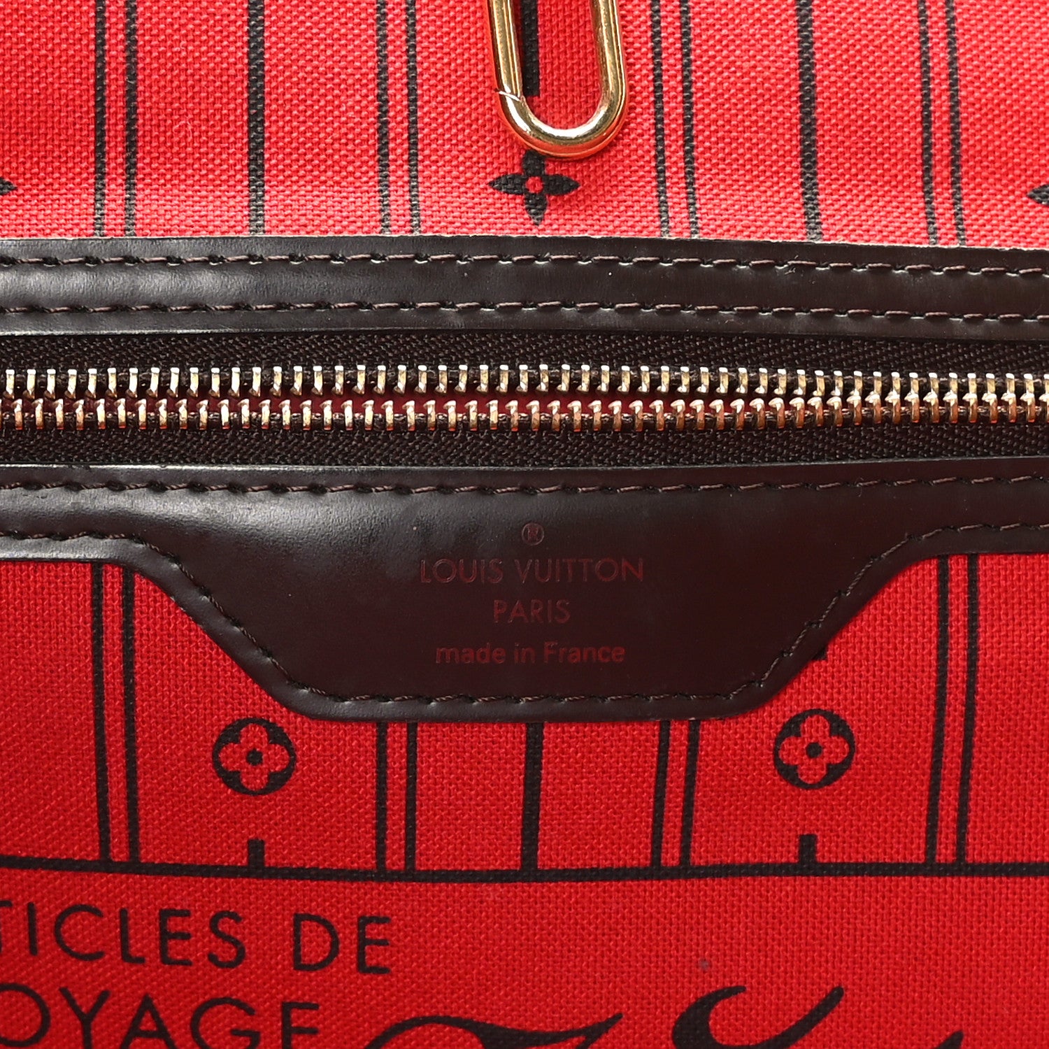 Louis Vuitton Damier Ebene Neverfull GM 6 of 11