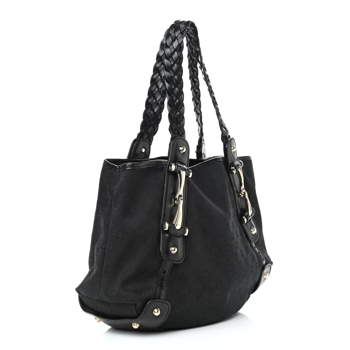 Monogram Small Pelham Shoulder Bag Black