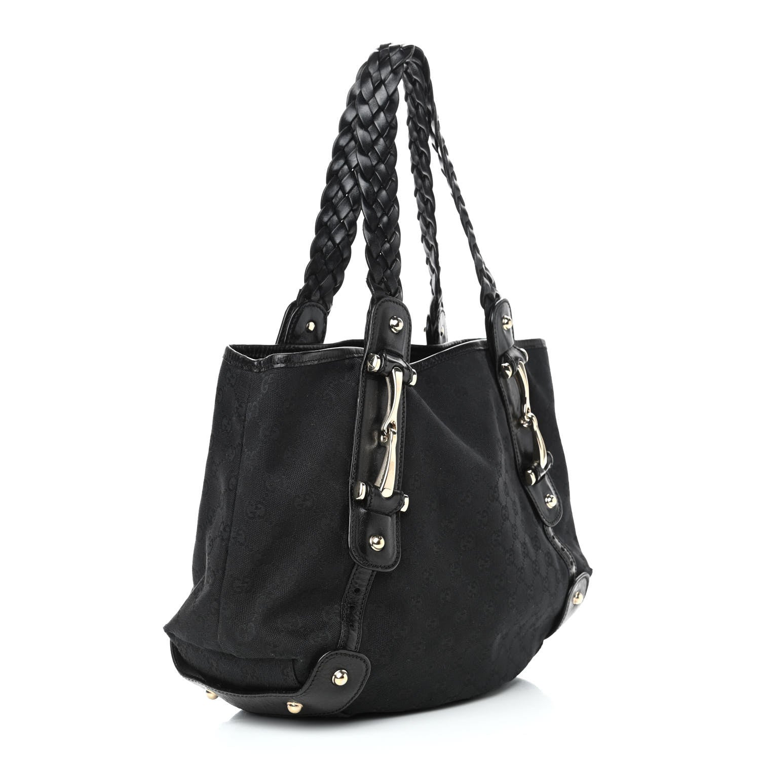 Gucci Monogram Small Pelham Shoulder Bag Black 3 of 12