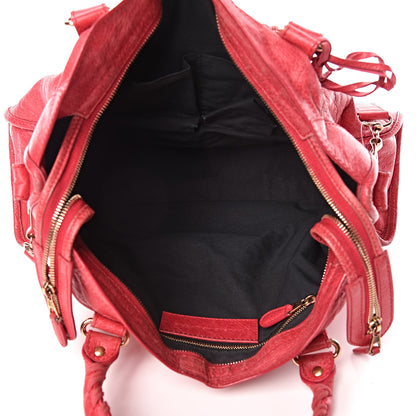 Balenciaga Agneau Giant 12 Rose Gold Hardware City Rose Thulian 6 of 26