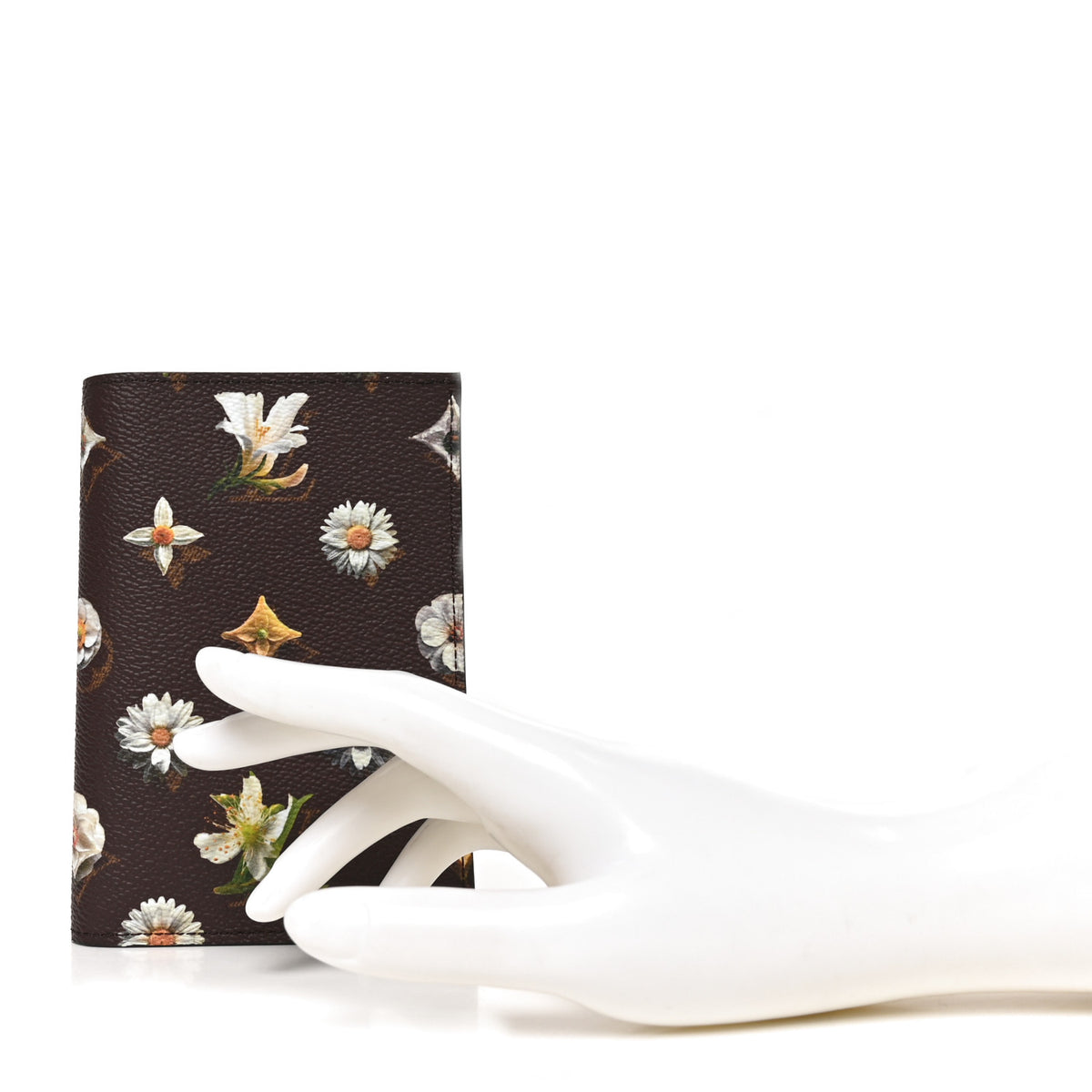 Monogram Heritage Flowers Passport Cover