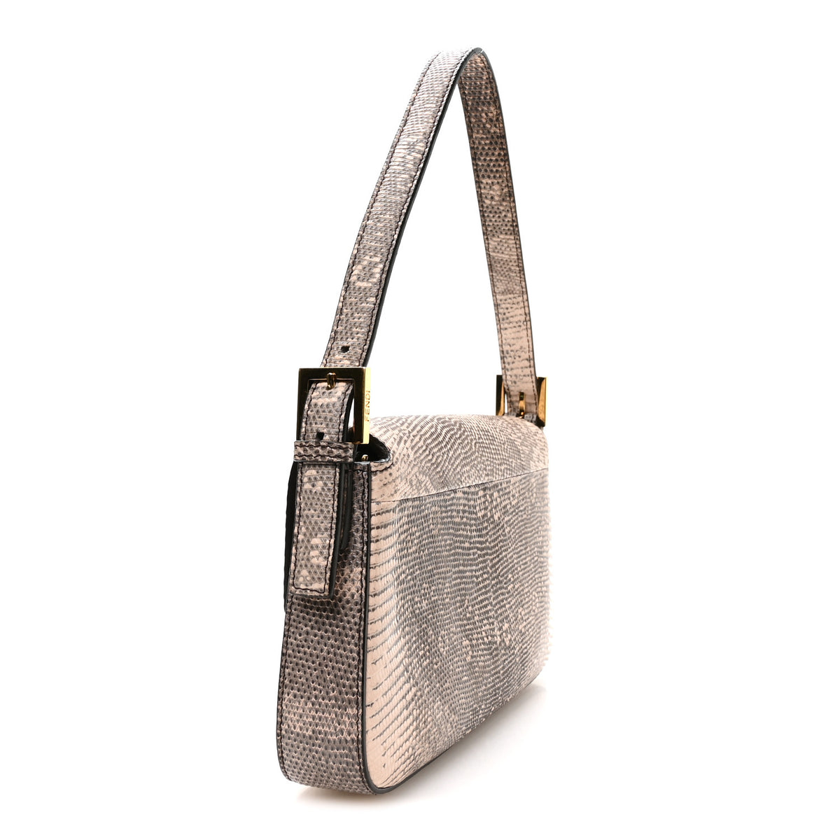 Fendi Lizard Baguette 1997 Rose Ballet 3 of 11