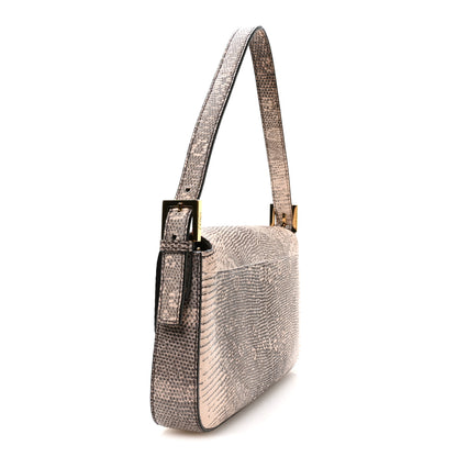 Fendi Lizard Baguette 1997 Rose Ballet 3 of 11