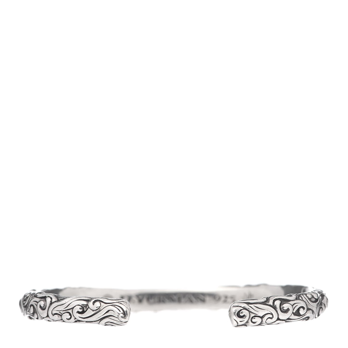 Sterling Silver Wave Cuff Bracelet