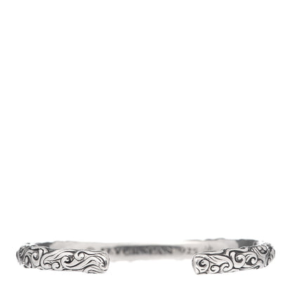 David Yurman Sterling Silver Wave Cuff Bracelet 3 of 4