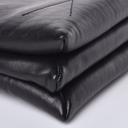 Lanvin Lambskin Quilted Medium Sugar Flap Shoulder Bag Black 10 of 11