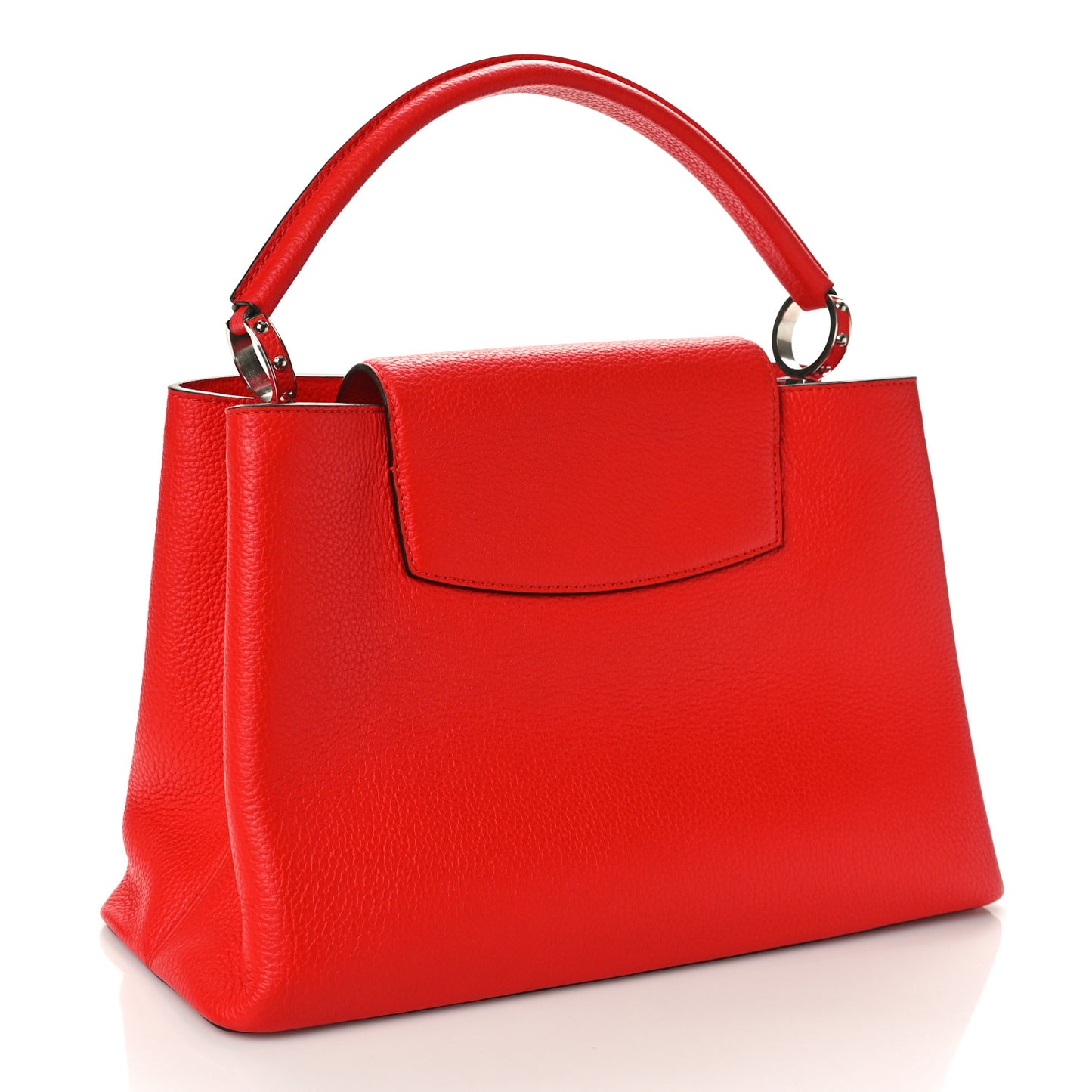 Taurillon Capucines MM Rubis
