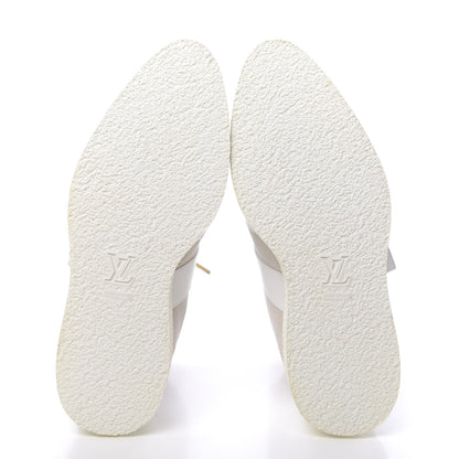 Louis Vuitton Calfskin Suede Mens Creeper Ankle Boots 8 White 5 of 8