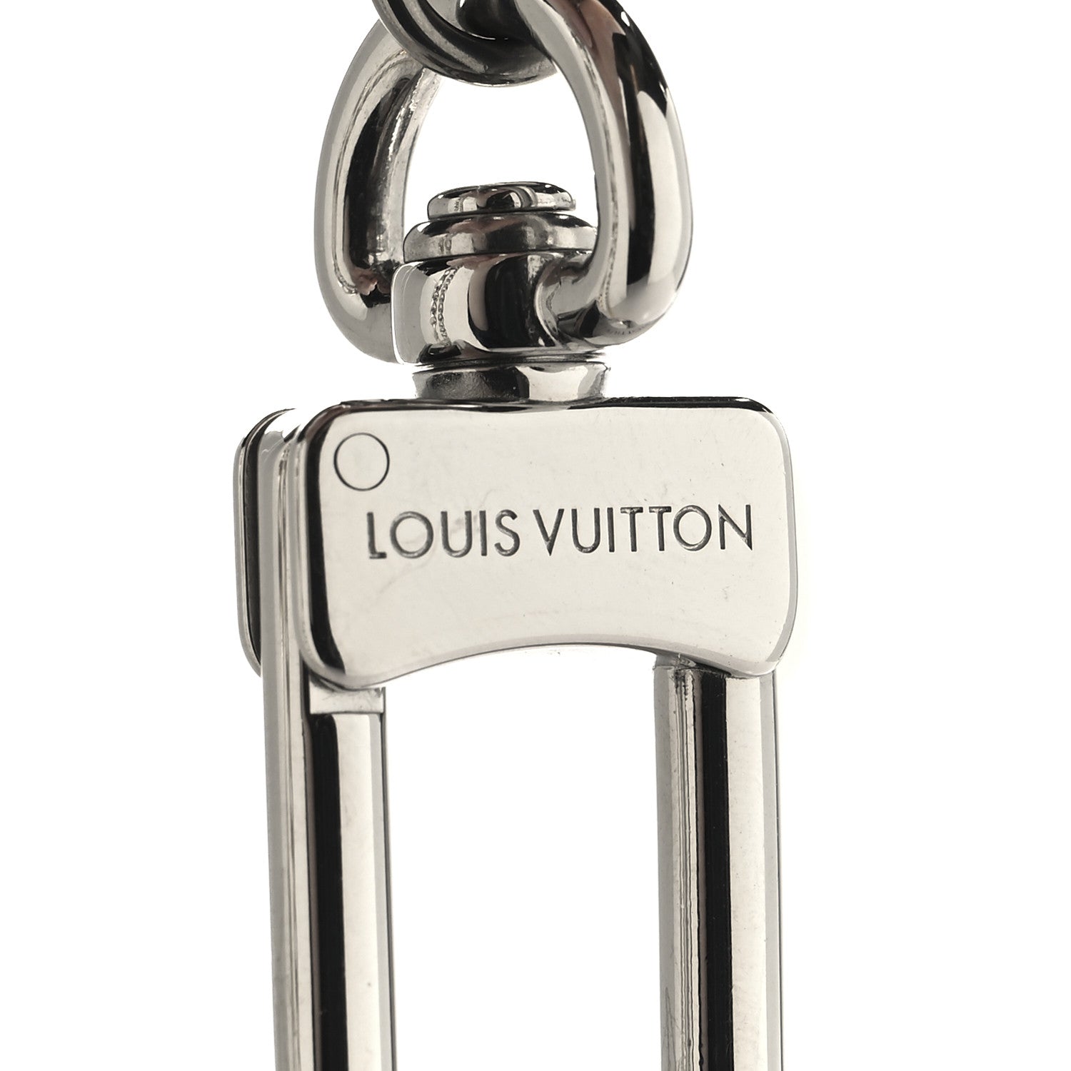 Louis Vuitton Metal LV Figaro Chain Belt Gold Silver 3 of 5