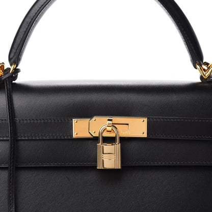 Hermes Box Kelly Sellier 32 Black 10 of 11