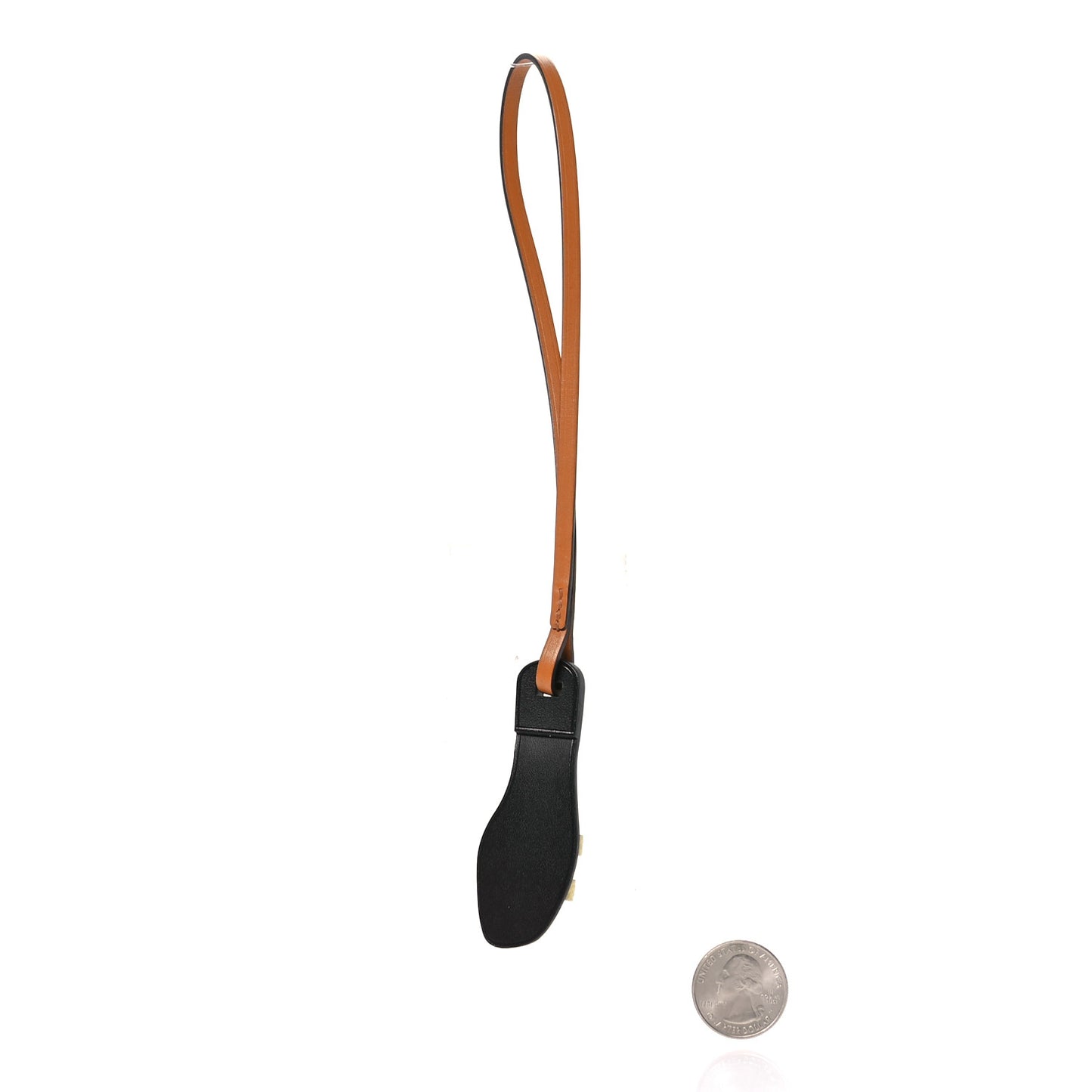 Epsom Butler Calfskin Hunter Oran Nano Bag Charm Jaune Poussin