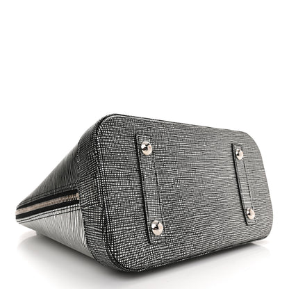 Louis Vuitton Metallic Epi Alma PM Black Silver 4 of 10