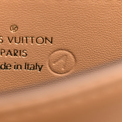 Louis Vuitton Lambskin Embossed Monogram Pochette Coussin Camel 10 of 10
