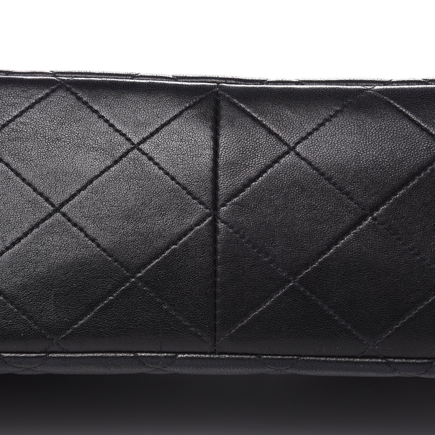 Chanel Lambskin Quilted XL Jumbo Single Flap Black 11 of 18