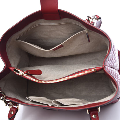 Gucci Soft Microguccissima Large Tote Red 8 of 12