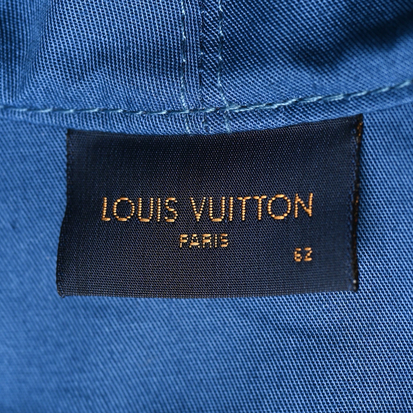 Monogram Denim Transformable Bob Bucket Hat 62 Blue