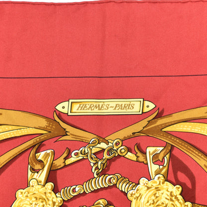 Hermes Silk Le Mors A La Conetable Scarf 90 2 of 5