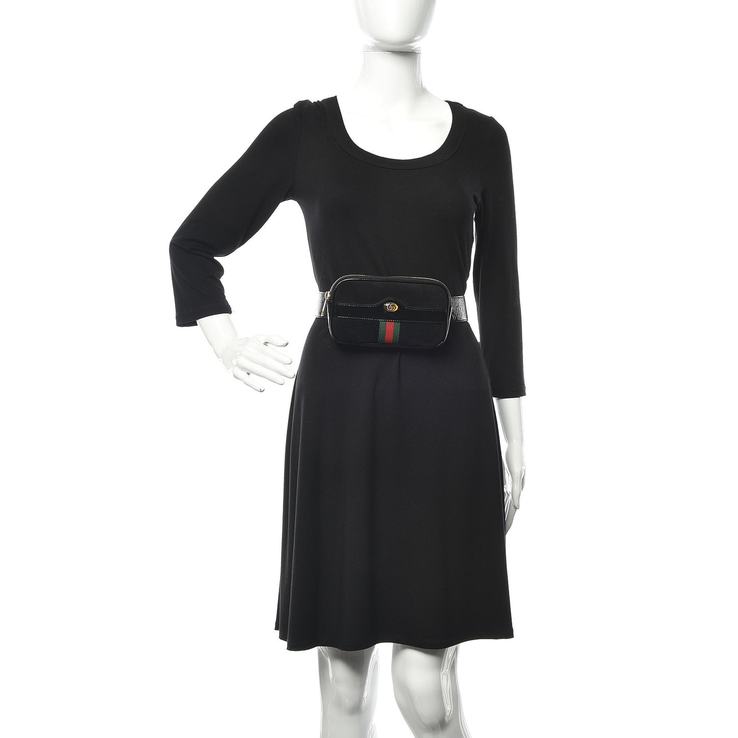 Suede Patent Ophidia Belted iPhone Case 105 42 Black