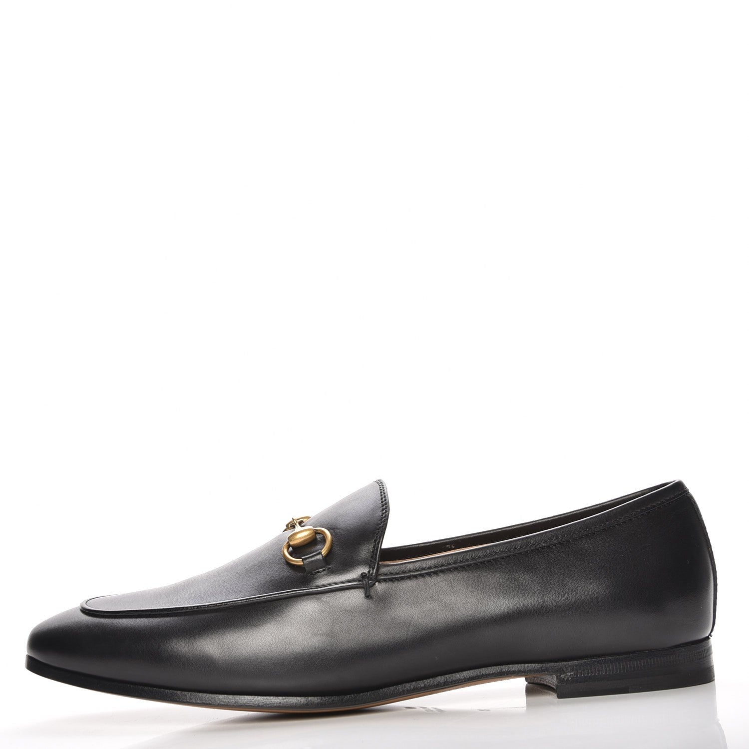 Gucci Calfskin Jordaan Loafers 39 Black 1 of 9