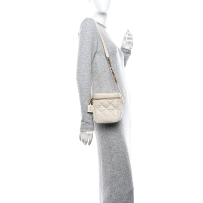 Saint Laurent Grain de Poudre Quilted 80's Vanity Bag Crema Soft Crema Soft 2 of 10