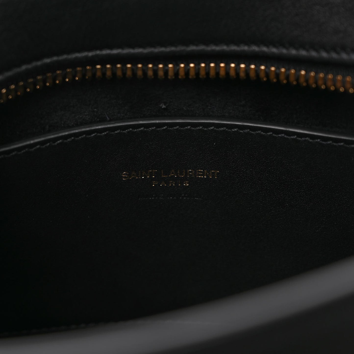 Calfskin Monogram Baby Cabas Black