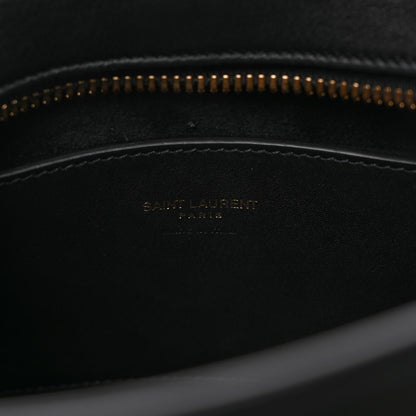 Saint Laurent Calfskin Monogram Baby Cabas Black 6 of 8