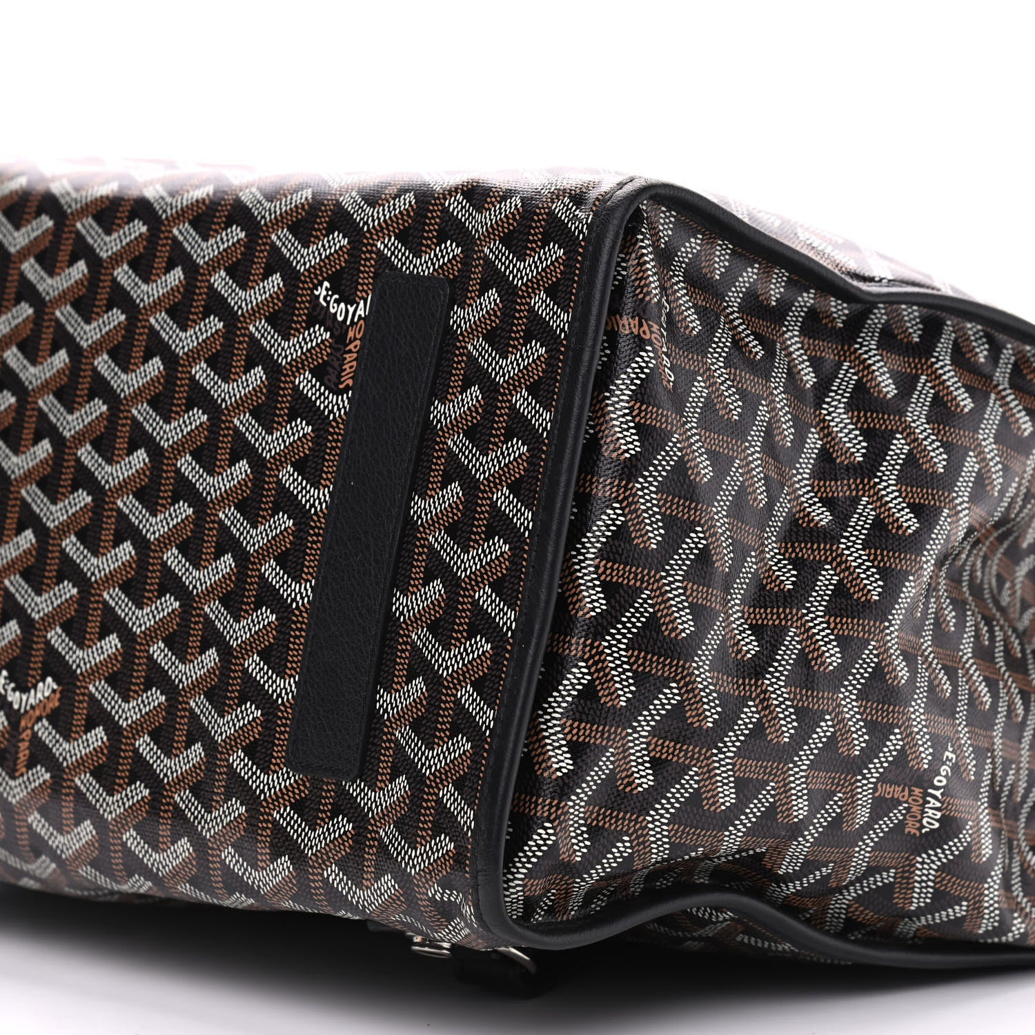 Goyard Goyardine Saint Leger Soft Briefcase Backpack Black 8 of 8