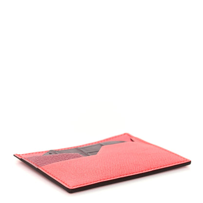 Hermes Epsom Chevre Mysore Matte Alligator Histoire Naturelle Petit H Card Holder 4 of 7