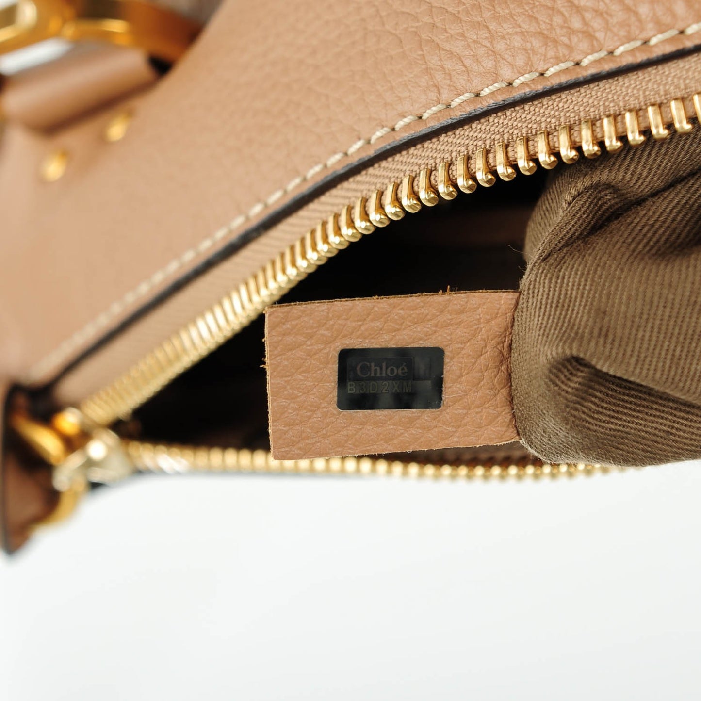 Calfskin Medium Marcie Satchel Nut