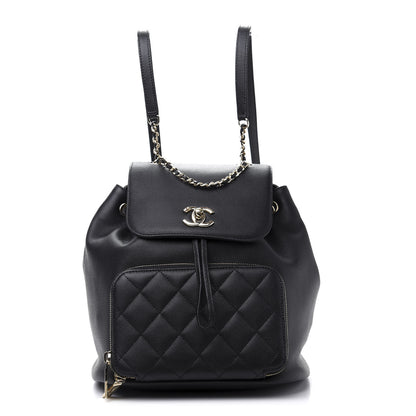Chanel Caviar Quilted Business Affinity Backpack Black 1 of 9