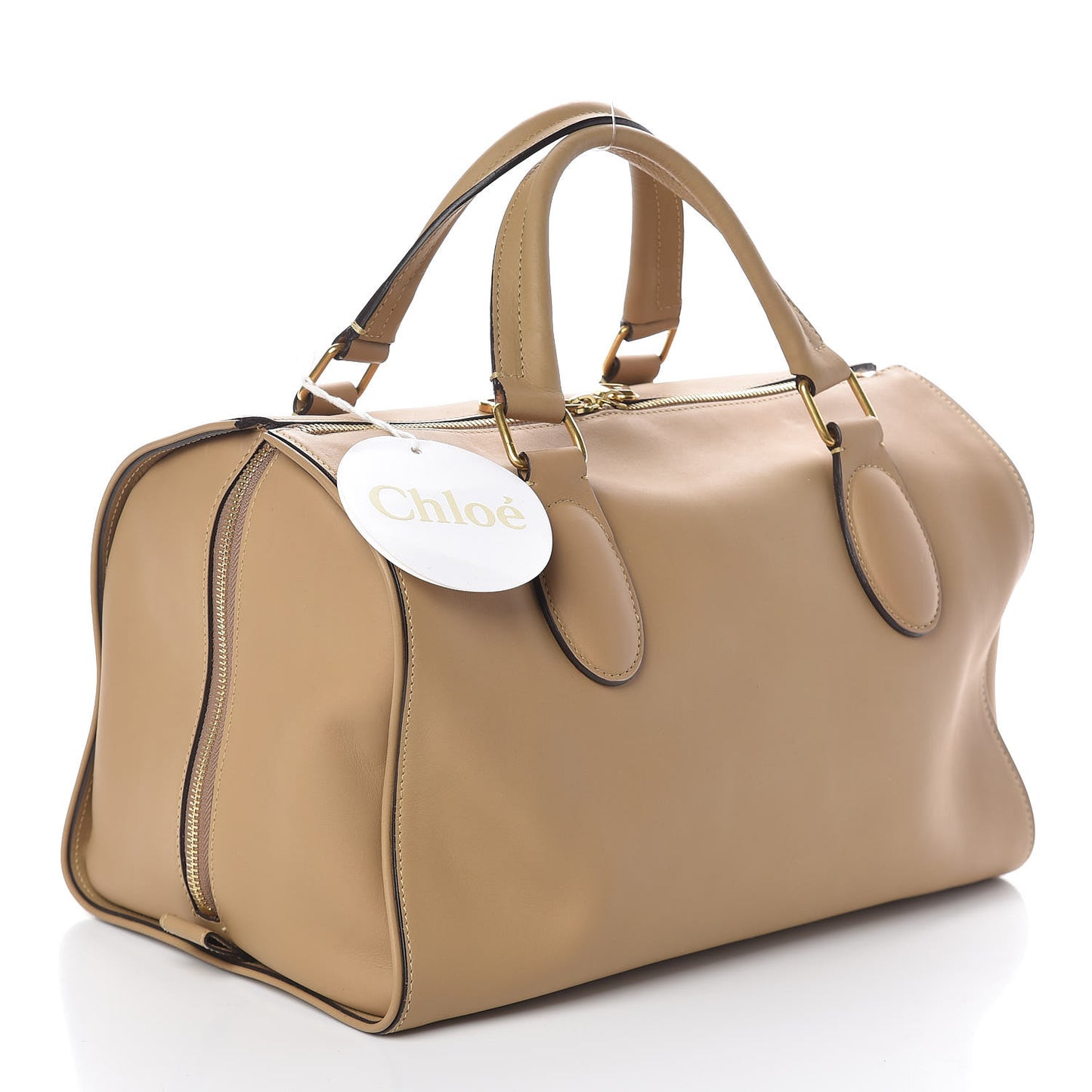 Calfskin Aurore Duffel Bag Taupe