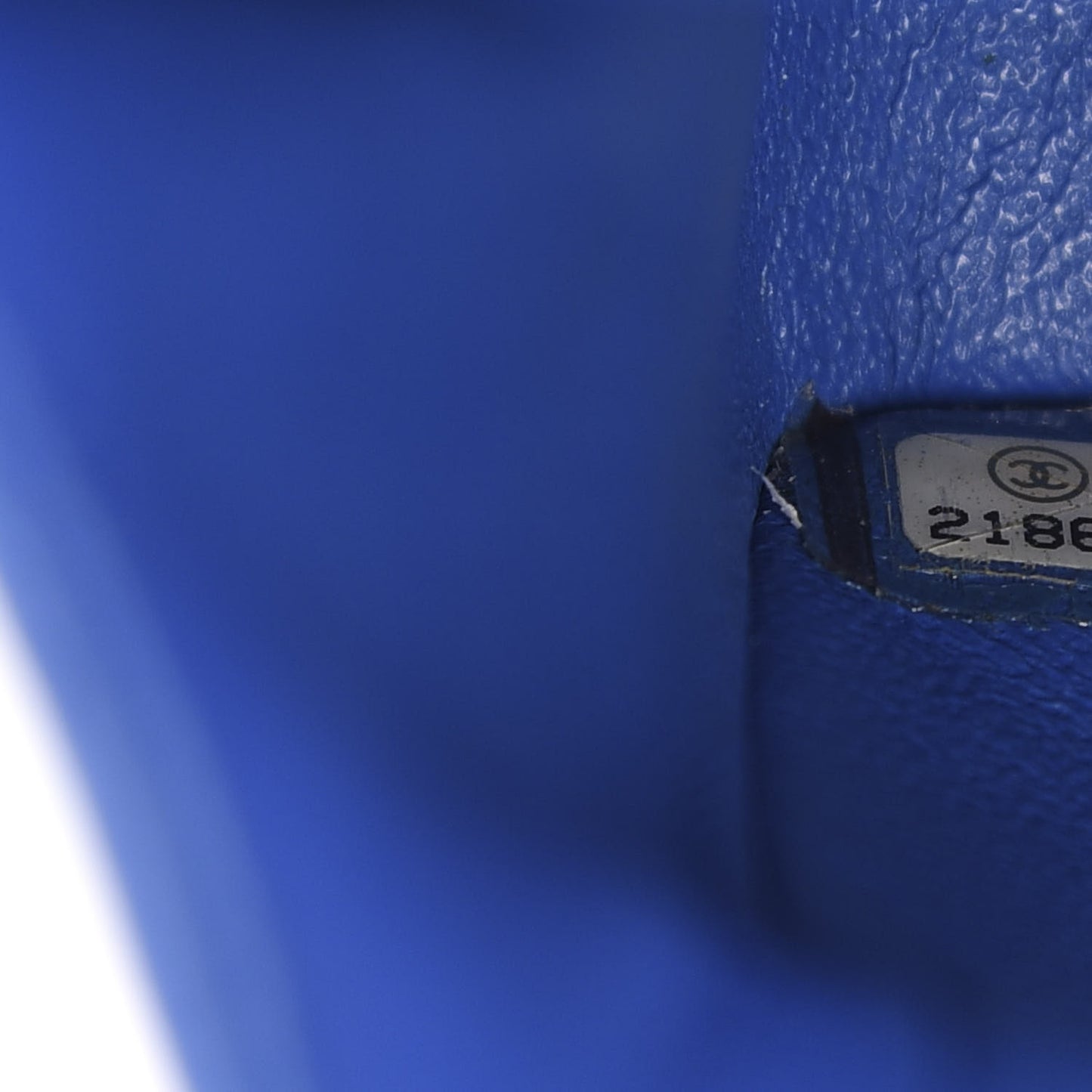 Lambskin Quilted Medium Double Flap Blue