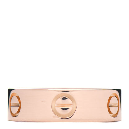 Cartier 18K Pink Gold 5.5mm LOVE Ring 52 6 3 of 4