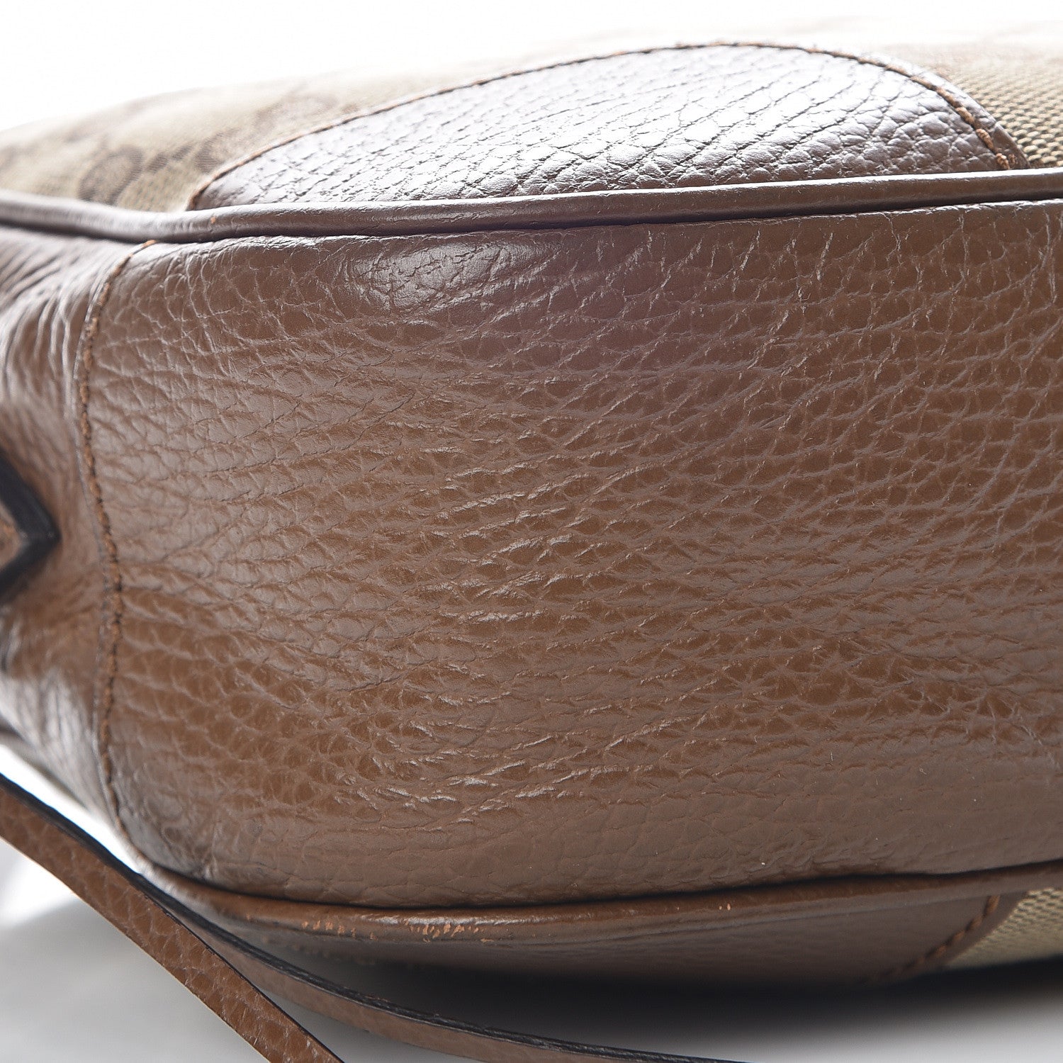 Gucci Monogram Mini Bree Messenger Bag Beige Tabacco 16 of 22