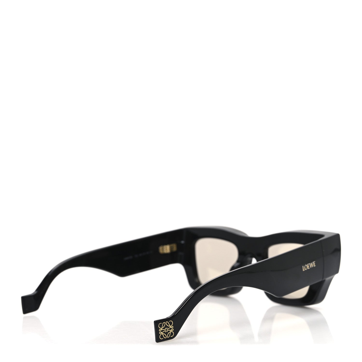 Loewe Acetate Mirrored Signature Sunglasses LW40172U Black 4 of 7