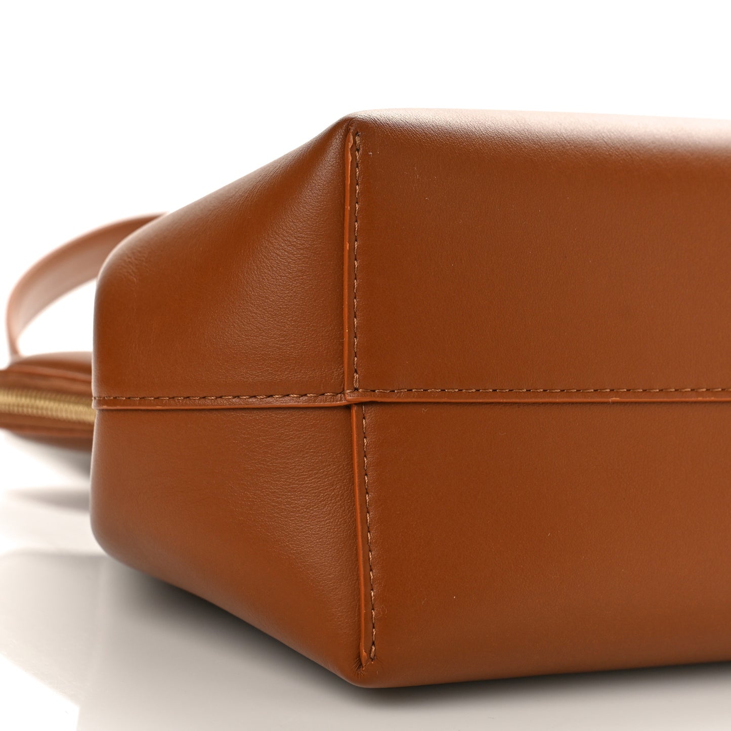Smooth Calfskin M Frame Bag Camel