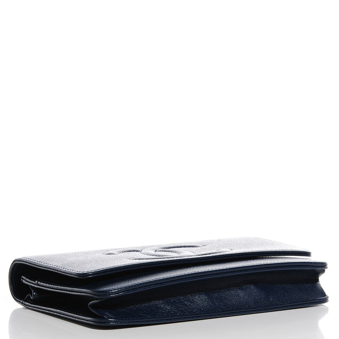 Caviar Timeless CC Wallet on Chain WOC Navy Blue