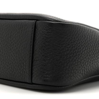 Saint Laurent Smooth Calfskin Baby Le 5 A 7 Soft Hobo Black 10 of 11