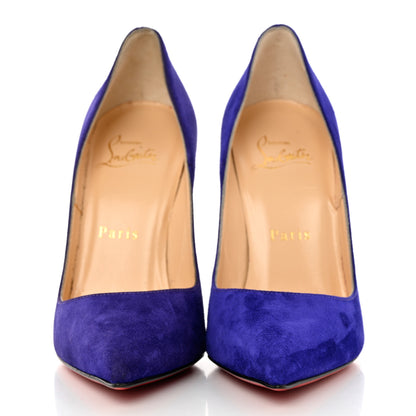 Christian Louboutin Veau Velours So Kate 100 Pumps 35.5 Purple Drop 2 of 10