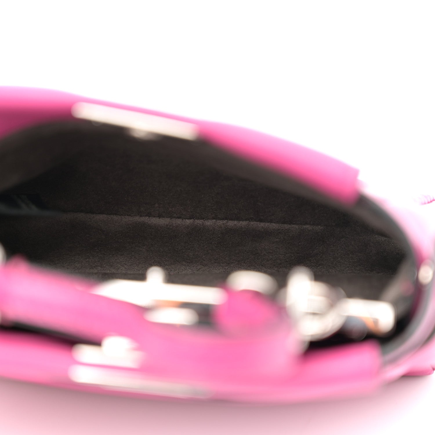 Fendi Nappa Nano Peekaboo Satchel Magenta 6 of 12